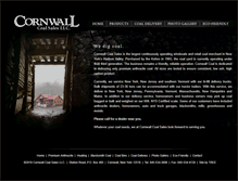 Tablet Screenshot of cornwallcoal.com